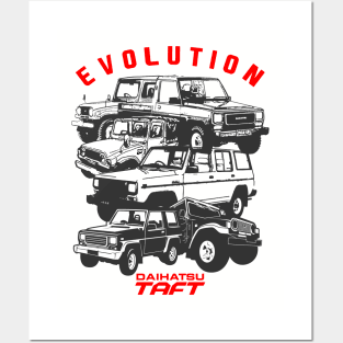 Daihatsu taft evolution Posters and Art